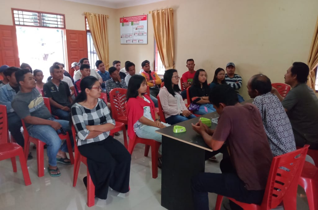 Guntur Hutabarat Terpilih Jadi Ketua Karang Taruna MARSADA Desa Hutabarat Parbaju Julu, Kecamatan Tarutung Kabupaten Taput