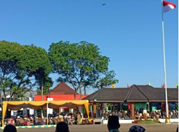 Upacara HUT Kota Bekasi Ke – 23 Bernuansa Pakaian Adat Nusantara