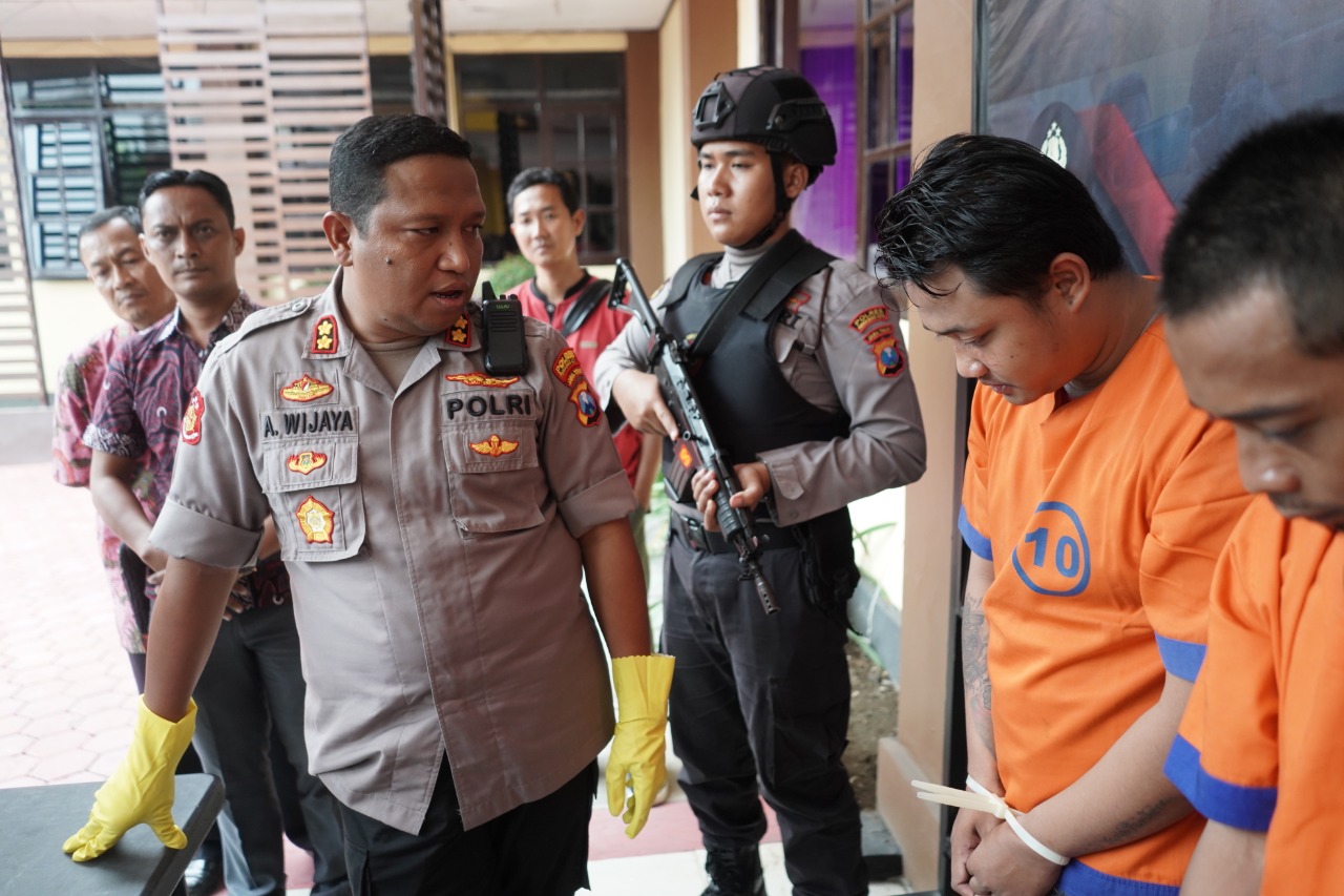 Polresta Probolinggo Berhasil Meringkus Jambret Yang Sempat Terekam CCTV Di Ruko Pahlawan