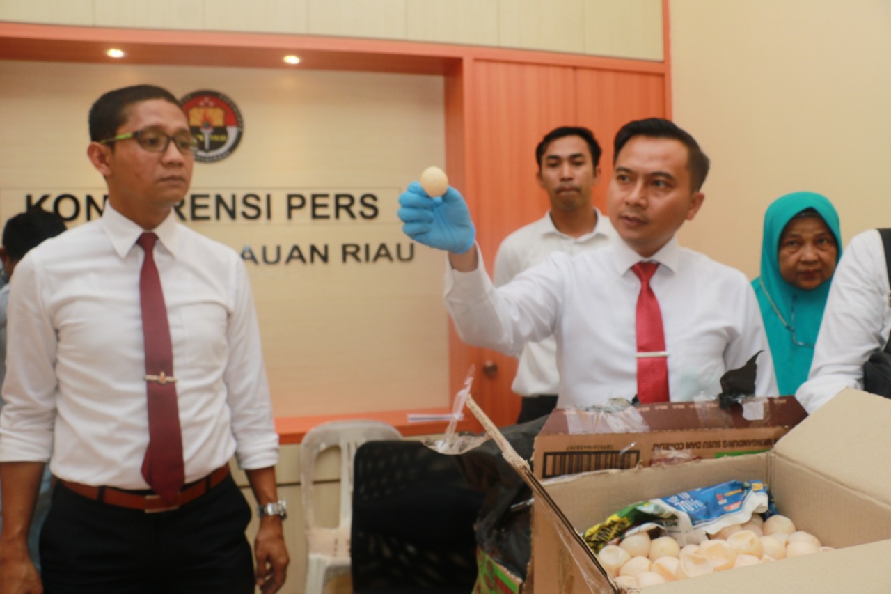 Dit Reskrimsus Polda Kepri Ungkap Kasus Tindak Pidana Konservasi Sumber Daya Alam Hayati Dan Ekosistem
