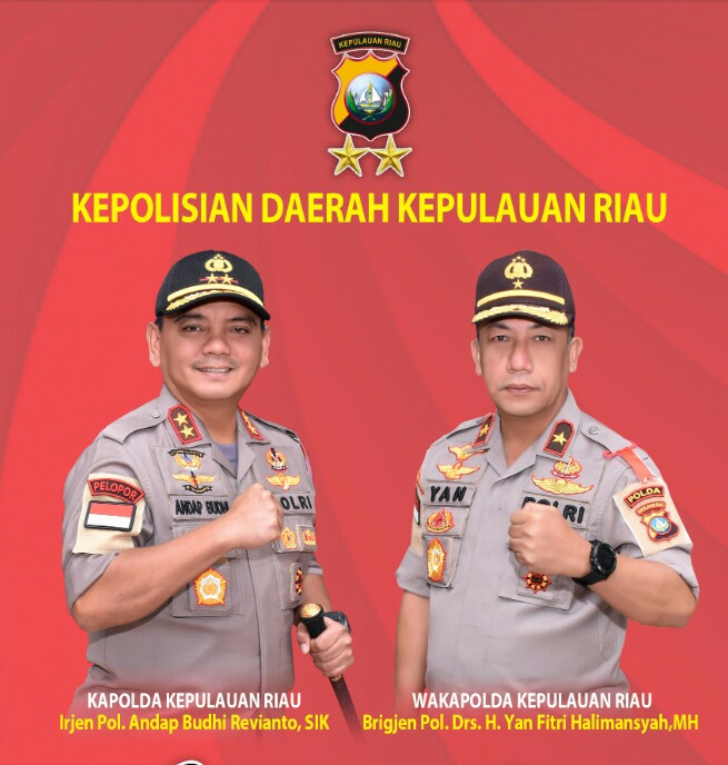 Kapolda Kepri & Wakapolda Kepri Anjurkan Social Distancing Guna Memutus Penyebaran Covid-19