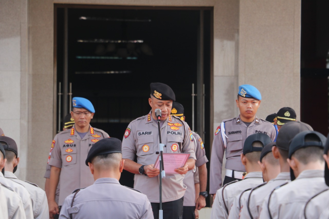 Polda Kepri dan Jajaran Gelar Operasi Terpusat Aman Nusa II Penanganan Covid-19 Seligi-2020