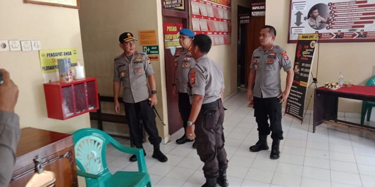 Kapolda sulsel sidak kepolres Gowa