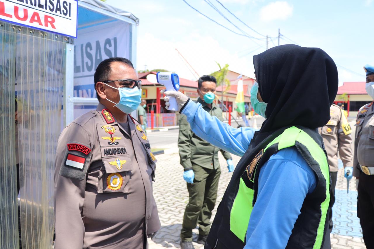 Kapolda Kepri Kunjungi Kabupaten Karimun Dalam Rangka Gugud Tugas Percepatan Penanganan Covid-19