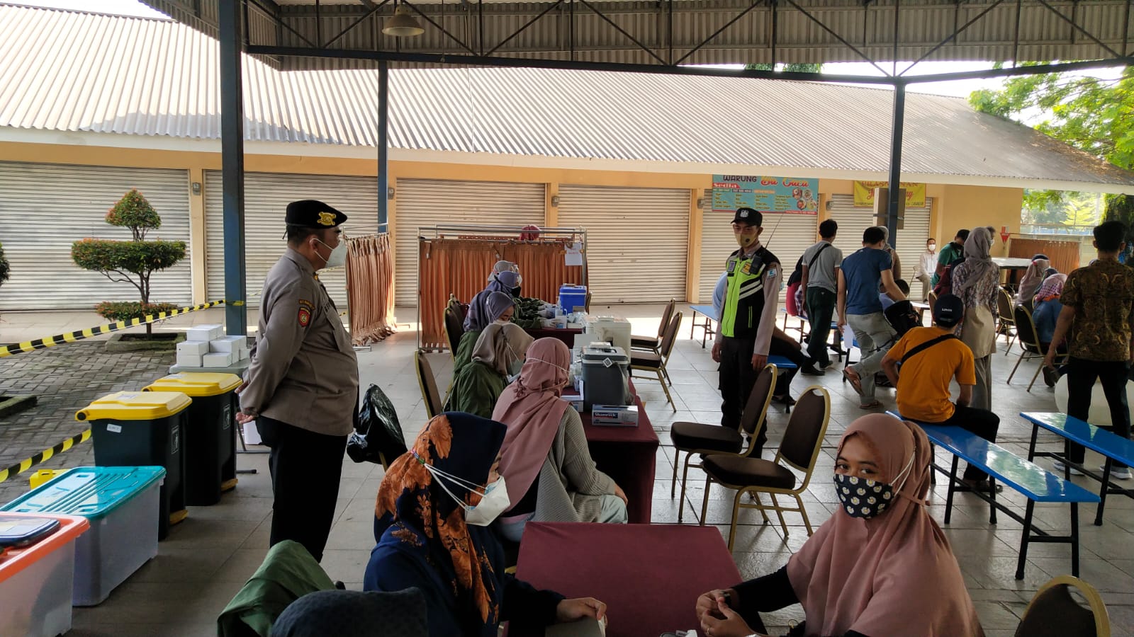 Ditpamobvit Polda Banten rutin laksanakan patroli (Poskota.net/Dok Ist)