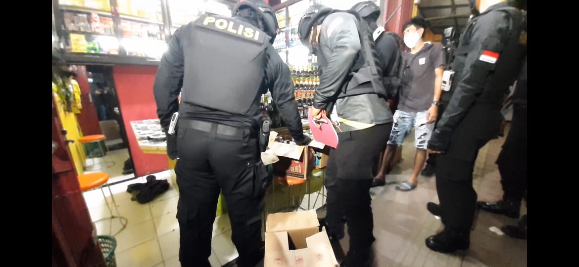 Tim Macan Satuan Samapta Polres Serang Kota Polda Banten (Poskota.net/Dok Ist)