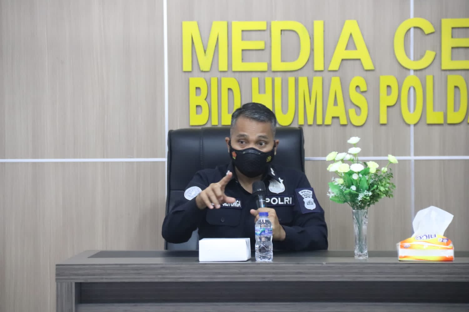 Diskusi Bareng Program The Police Tim Transmedia Bersama Humas Polda Banten