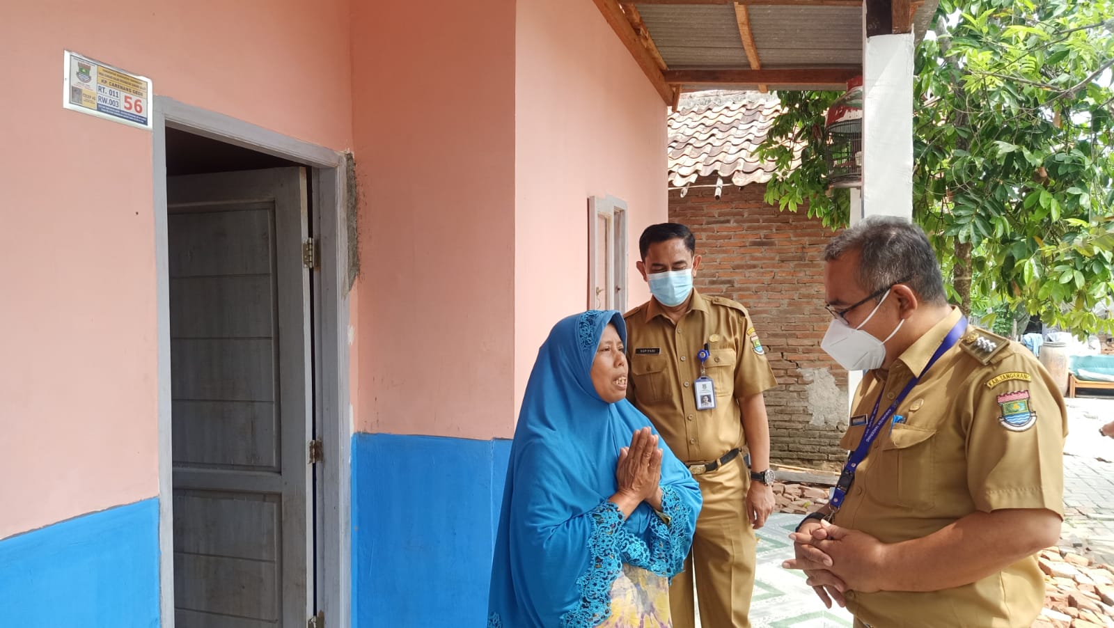 Camat Gunung Kaler, Renovasi 31 Rumah Layak Huni
