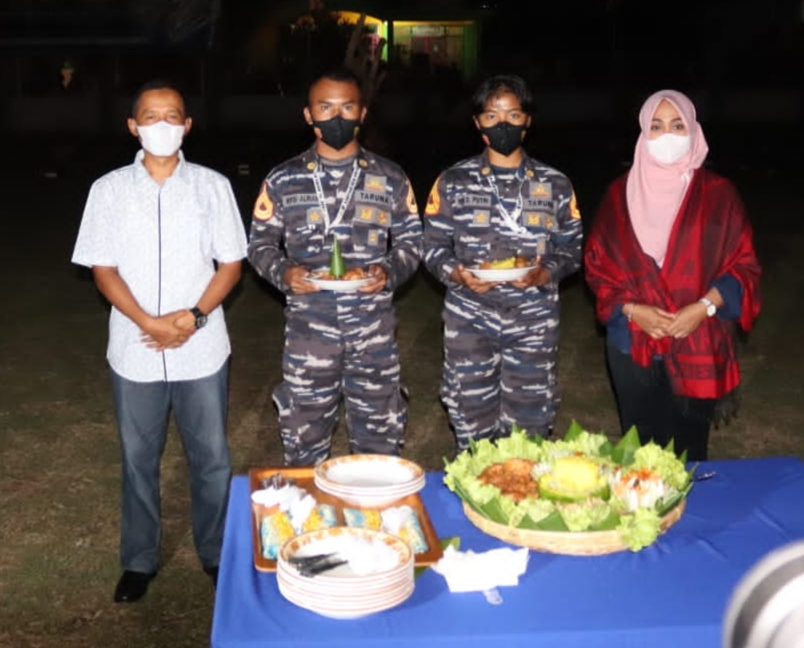 Doa Bersama dan Renungan Suci Taruna/Taruni AAL 68 di Dermaga Lanak Sabang
