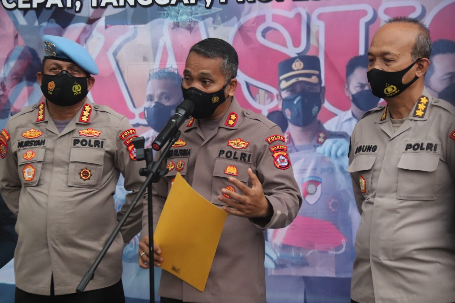 Dikenakan Pasal Berlapis, Polda Banten Lakukan Penahanan Terhadap Brigadir NP