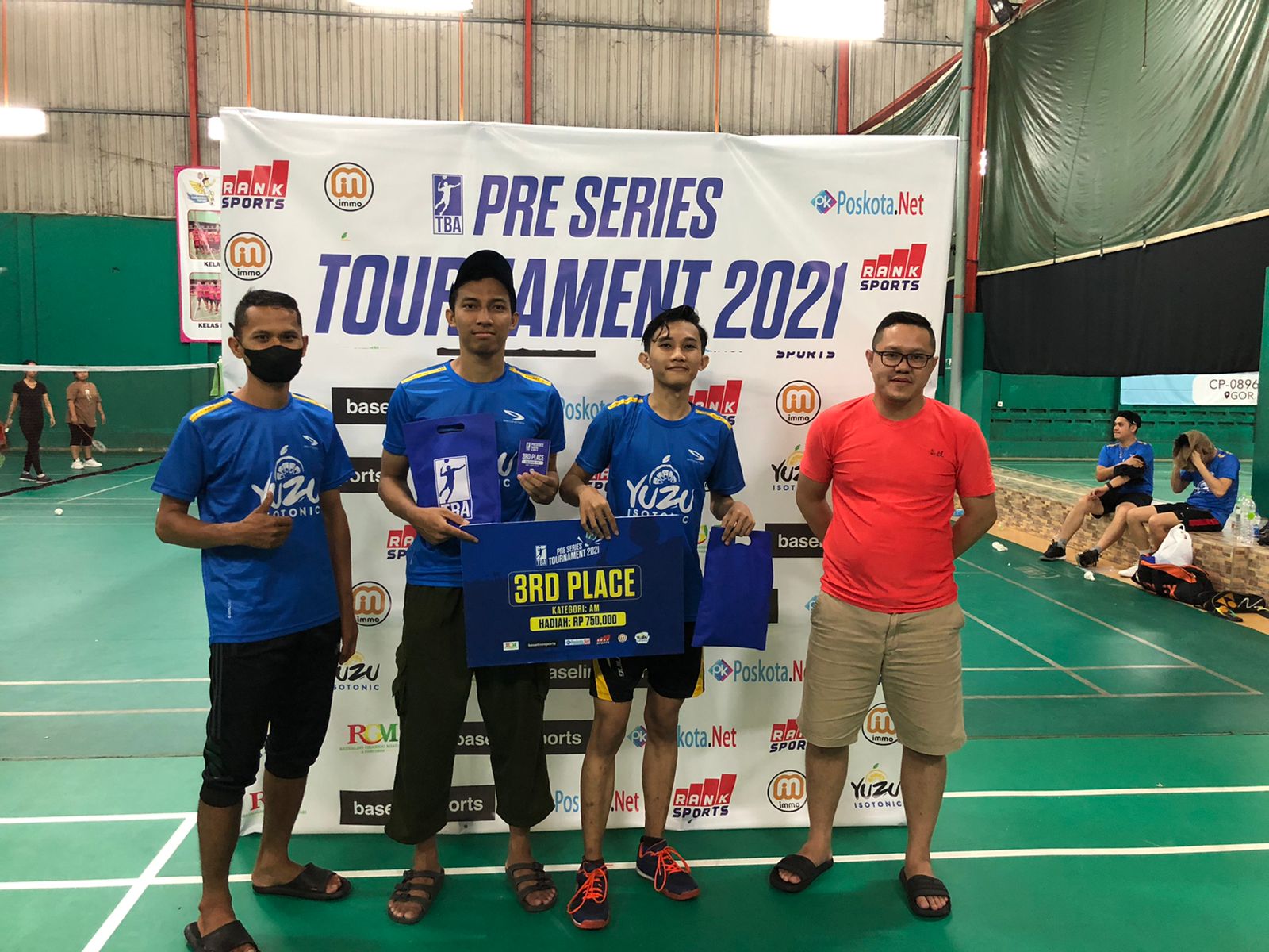Pre Series Turnament”  Turnamen Bulutangkis Amatir (TBA) 2021 Berjalan dengan Meriah dan Seru