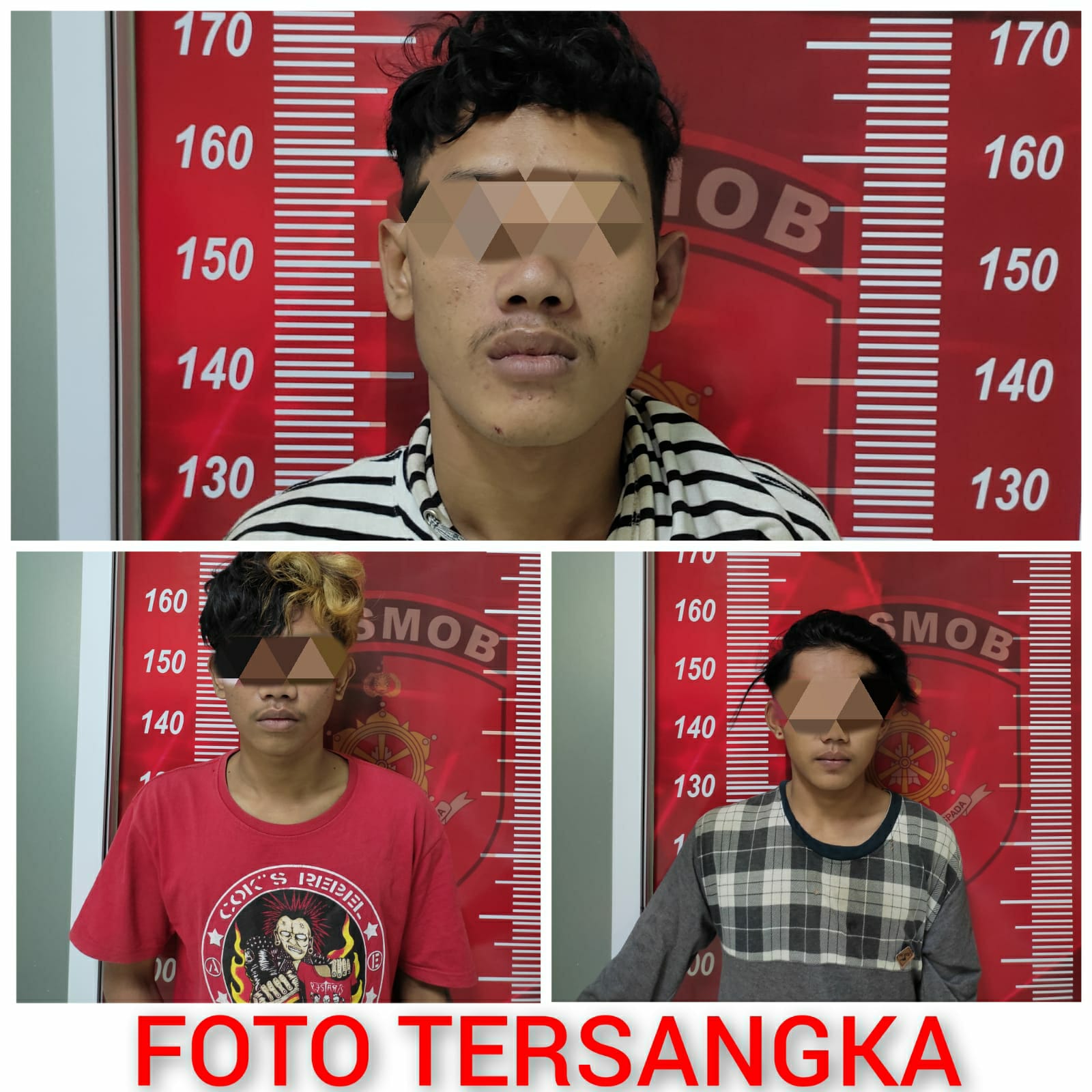 Polresta Tangerang Ringkus Komplotan Curas Sasar Korban Muda-Mudi