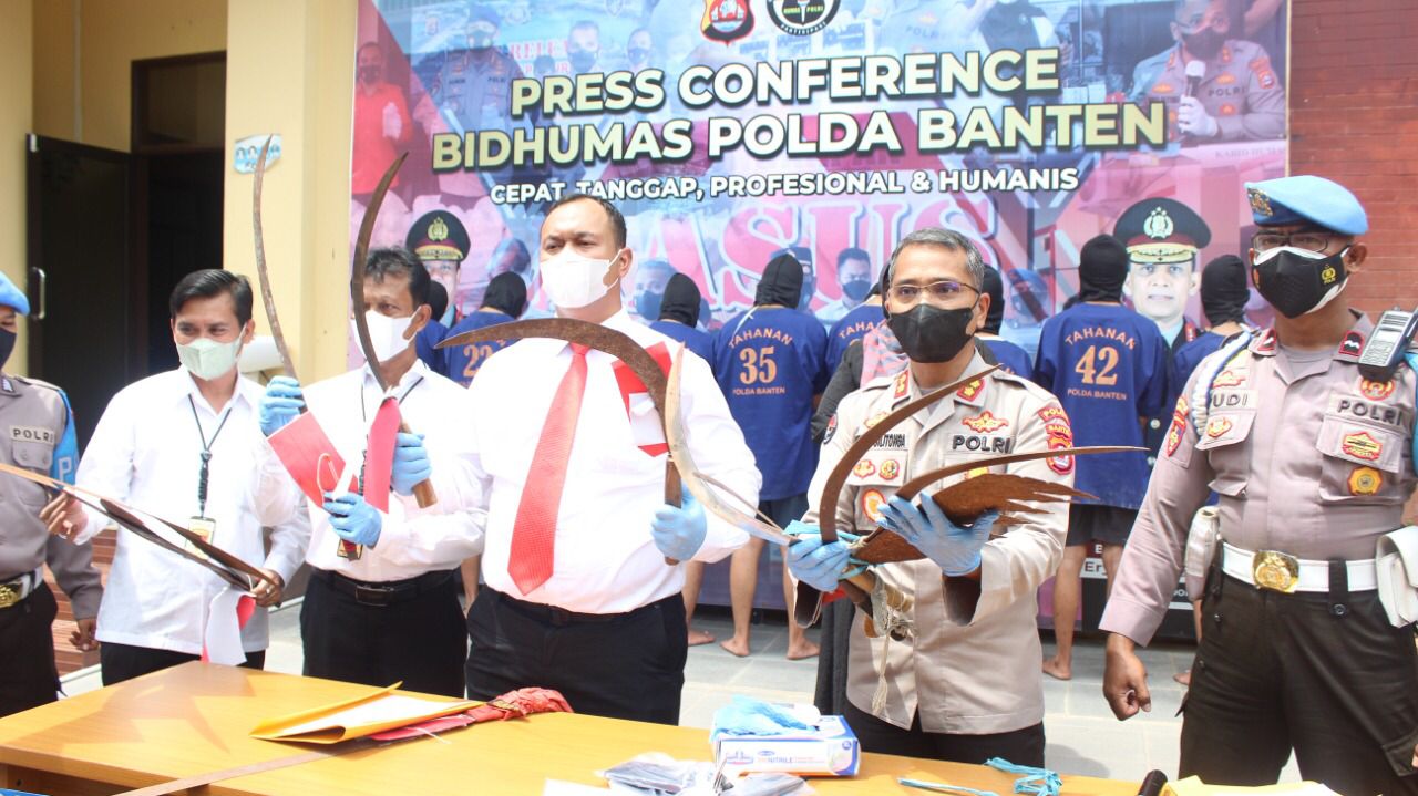 Angka Kejahatan Tahun 2021 Menurun, Kapolda Banten: Apresiasi Personel Atas Pelaksanaan Commander Wish Pendekar Banten