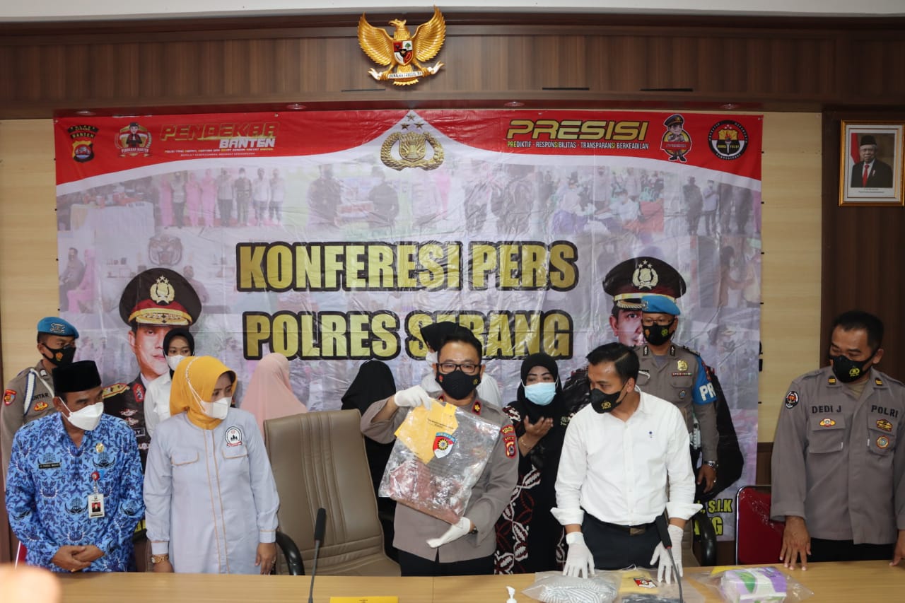 Tim Reserse Mobil Satreskrim Polres Serang Berhasil Ungkap Kasus Penemuan Bayi