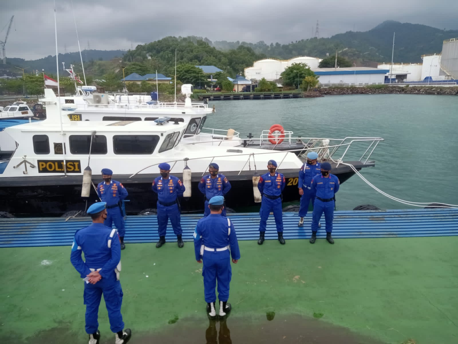 Ditpolairud Polda Banten Gelar Operasi Gaktibplin, Periksa Seluruh Anggota