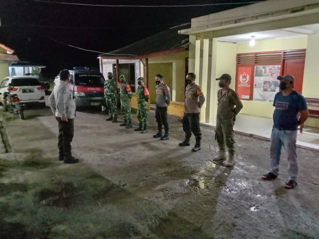 Polsek Kronjo Polresta Tangerang Laksanakan Apel Gabungan 3 Pilar, Antisipasi Guantibmas