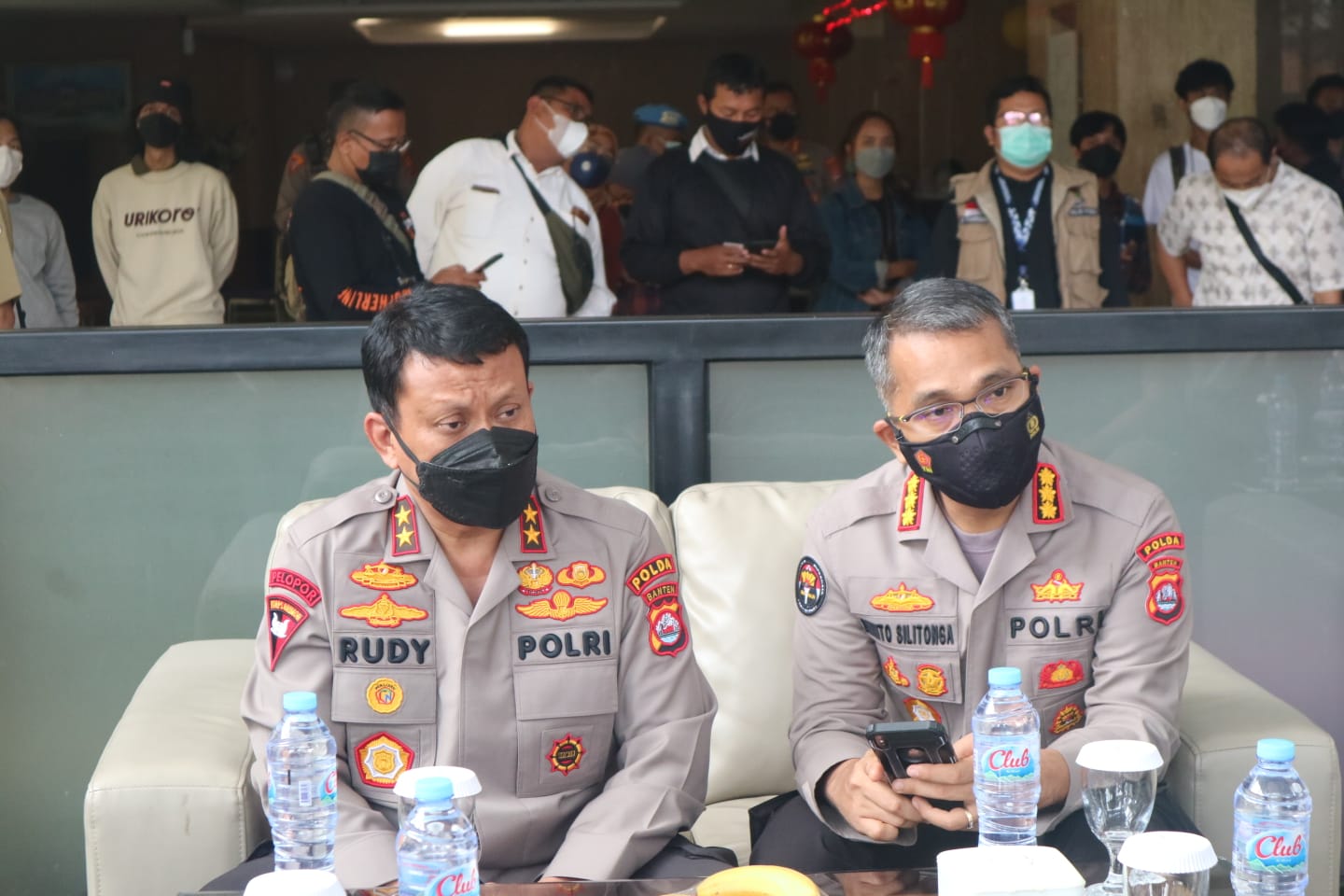 Kapolresta Tangerang Dampingi Kapolda Banten Tinjau Fasilitas Isolasi Terpadu Covid-19 di Hotel Yasmin Tangerang