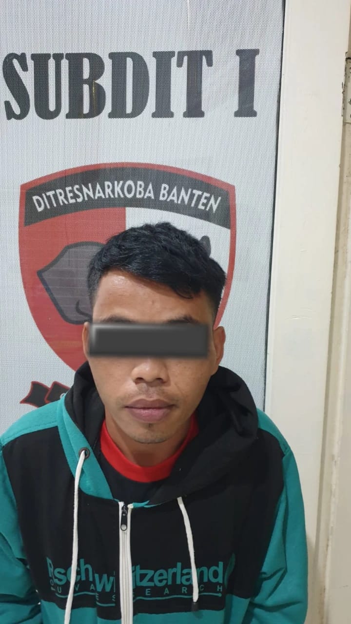 Diciduk Ditresnarkoba Polda Banten, Pengedar Narkotika Jenis Sabu Berujung di Jeruji Besi