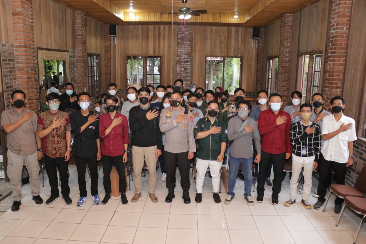 Jalin Tali Silaturahmi, Kapolresta Tangerang Gelar Kegiatan Yuk Ngopi Wae Bersama Elemen Mahasiswa