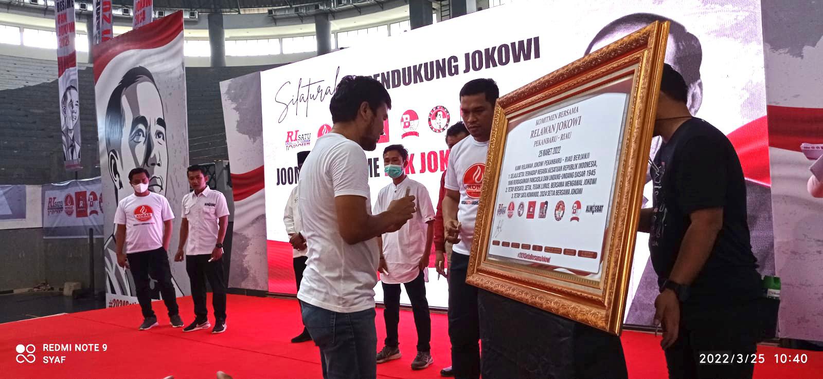 Kesetiaan Delapan Organ Relawan Terhadap Presiden RI Didasarkan Kepercayaan Rakyat Indonesia