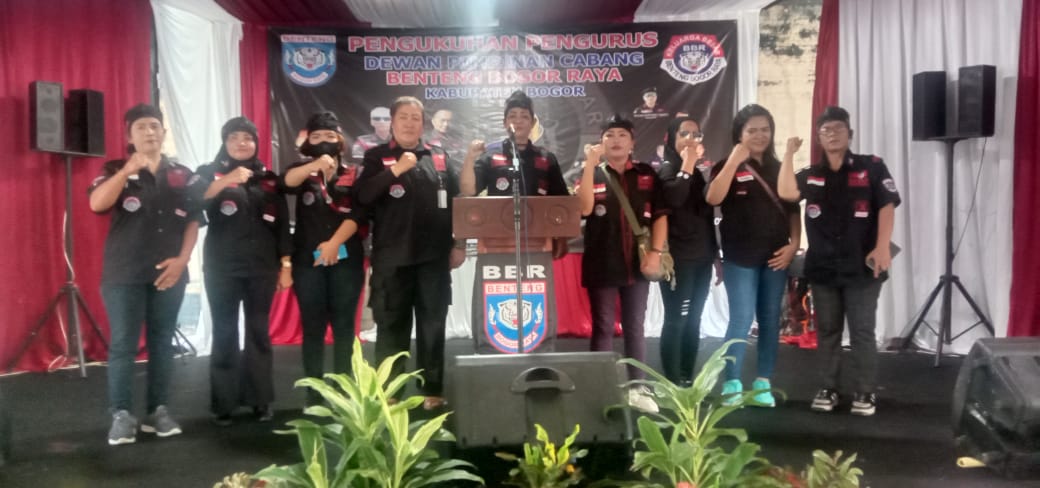 Pengukuhan Ketua DPC Benteng Bogor Raya Kab.Bogor, Para Srikandi Siap Dukung Perubahan