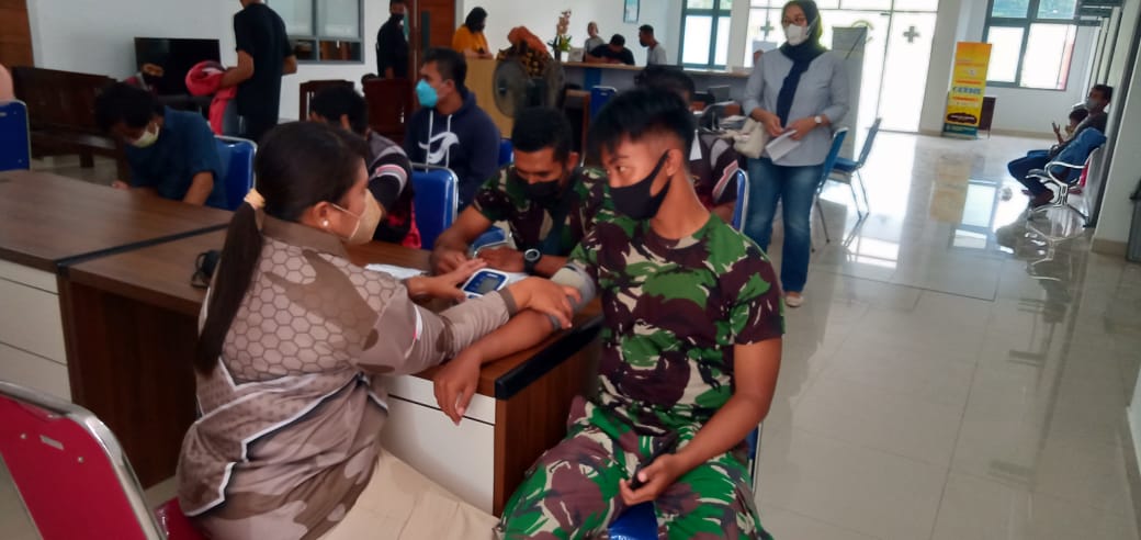 Serbuan Vaksinasi Booster Bagi Masyarakat Terus Digalakkan Lantamal X