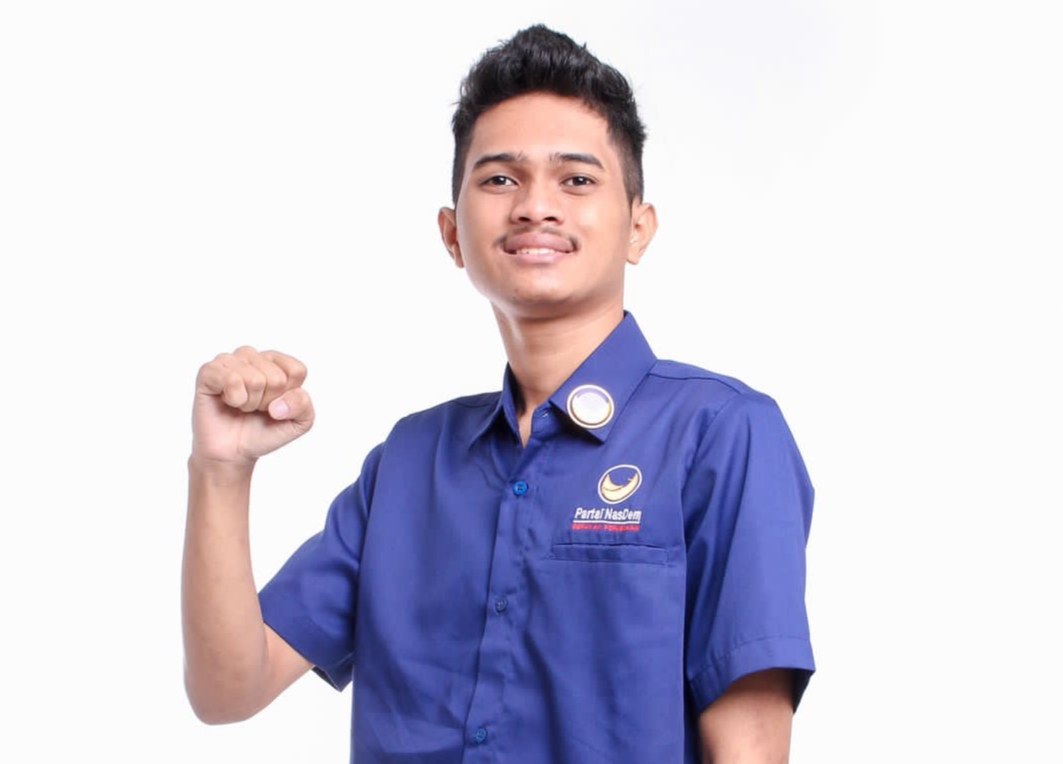 Rizky Bayu Aji Siap Membesarkan Parai Nasdem