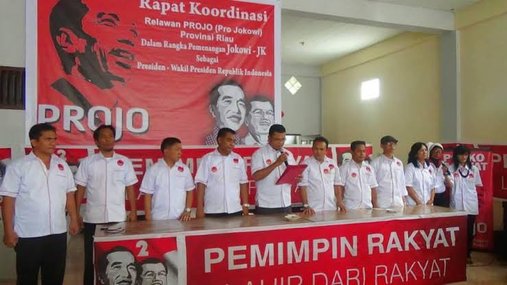 Projo Riau Tidak Ada Deklarasikan Tiga Periode Presiden Jokowi