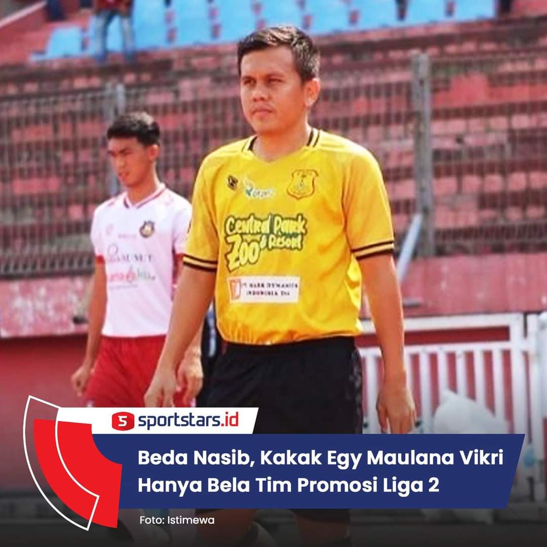 Egy Malam Fikri Punya Kakak Pemain Bola Juga Antarkan PSDS Naik Ke Liga 2