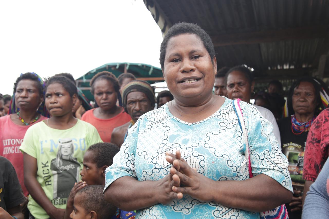 Sepina Beon, Tokoh Agama Kab. Nduga: Kehadiran Polri dengan kasih sayang Terasa aman dan damai 