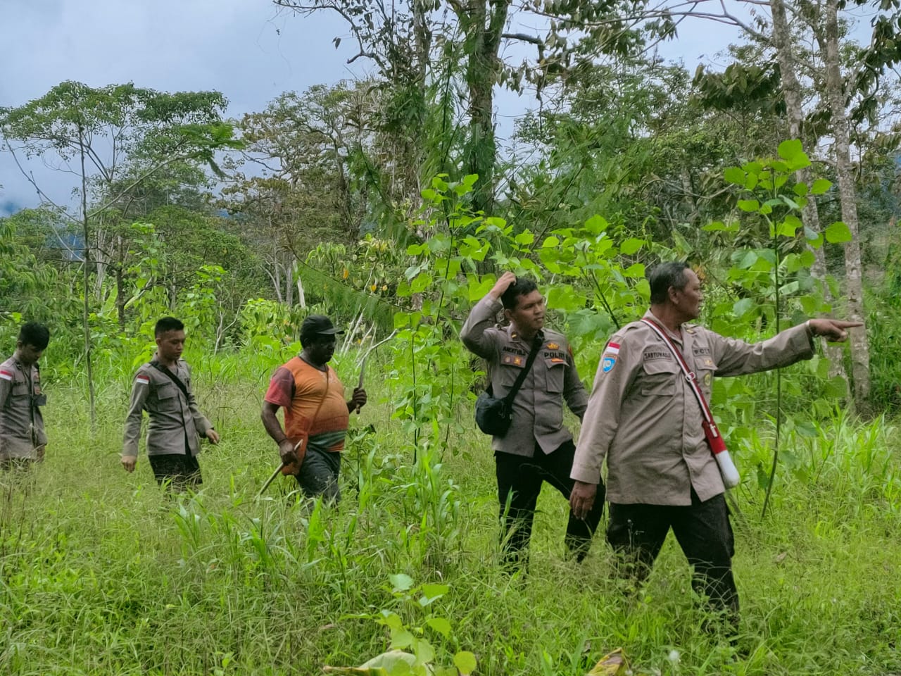 Bina Potensi Masyarakat, Binmas Noken Akan Berikan 10.000 Bibit Pohon Kopi di Pegunungan Bintang