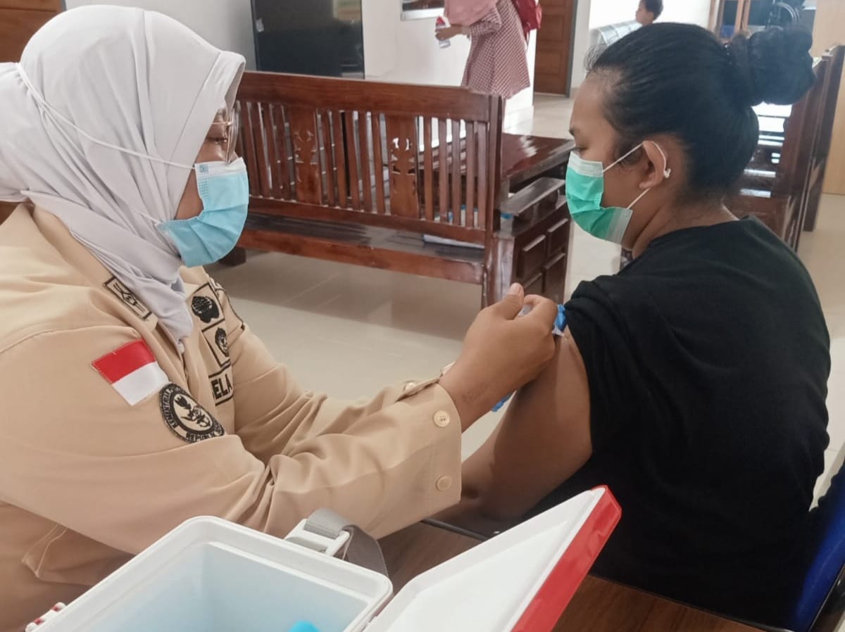 Lantamal X Terus Layani Vaksinasi untuk Masyarakat di Awal Bulan Ramadhan