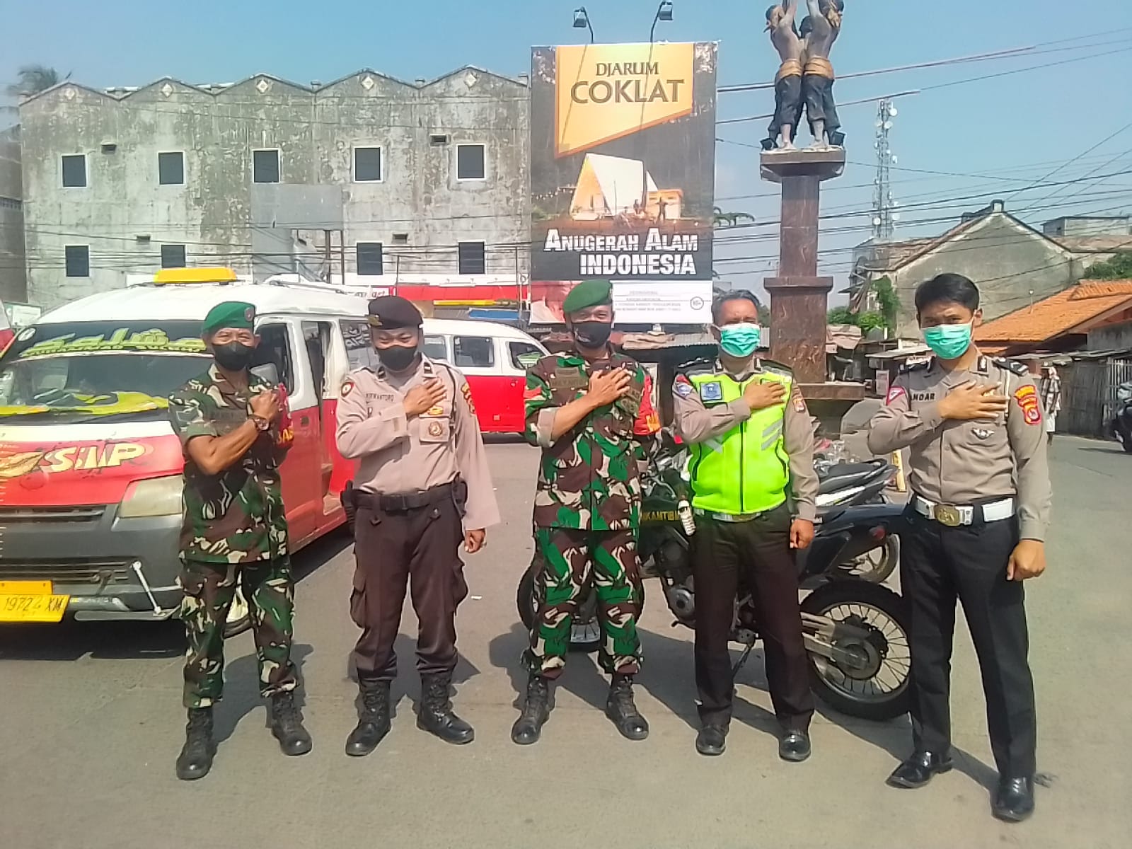 Commender Wish Kapolda Banten.Guyub TNI-Polri Polsek Mauk Sinergritas Koramil 09/Mauk