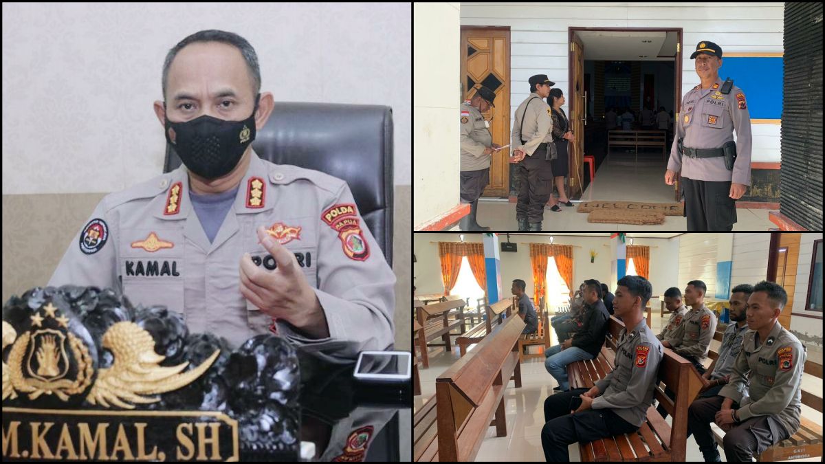 Rangkaian kegiatan Pekan Suci di Papua berjalan Aman dan Kondusif