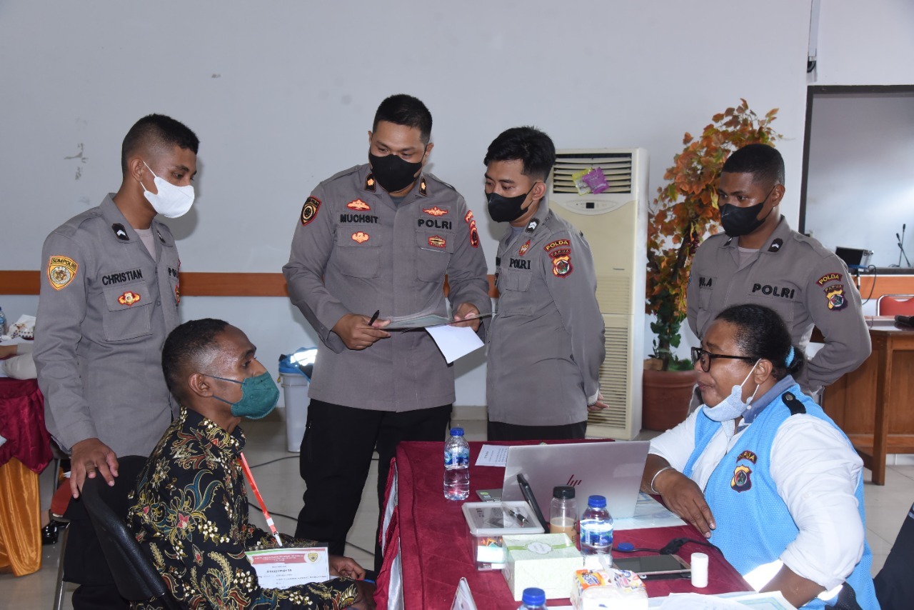 Polda Papua Laksanakan Rikmin Awal Penerimaan Taruna/ Akpol T.A 2022 Panda Papua
