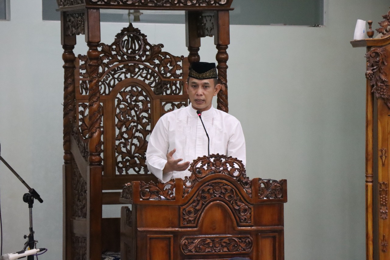Safari Ramadan Kabid Humas di Masjid Baiturahman Wamena