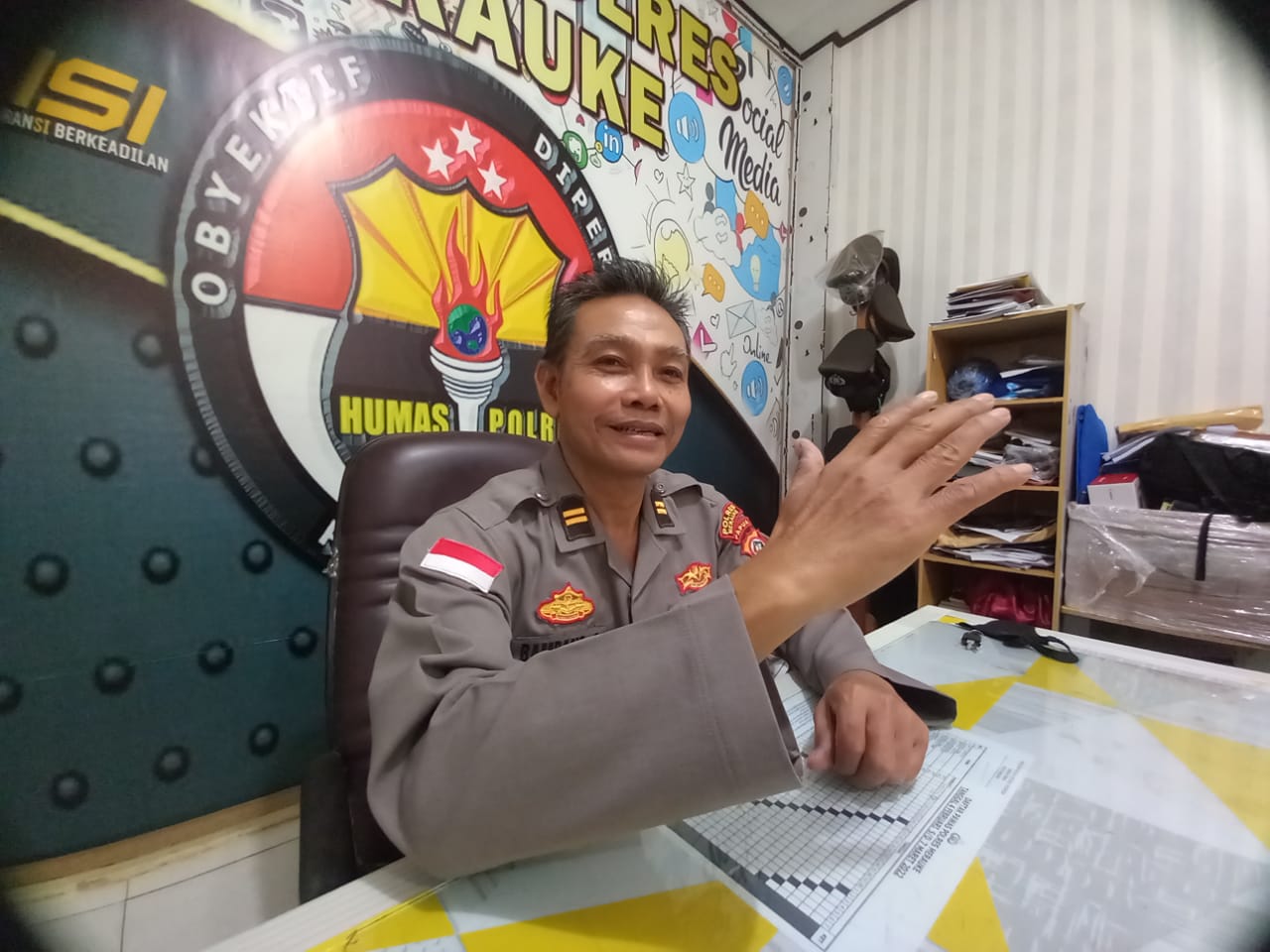 Polres Merauke Tangani Kasus Curanmor di Jalan Ermasu