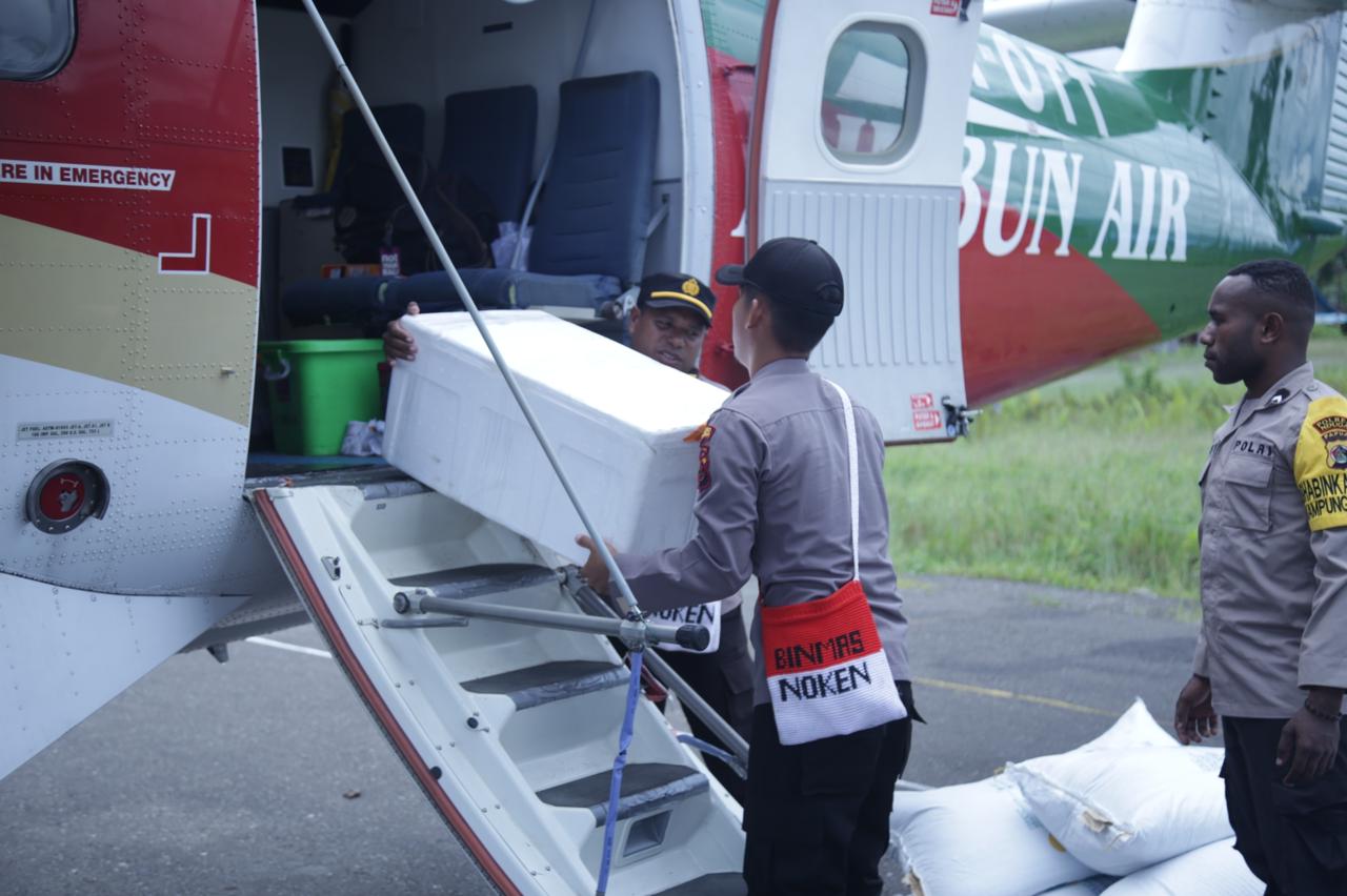 Binmas Noken Wilayah Nduga Siapkan 6500 Bibit Ikan Untuk Masyarakat