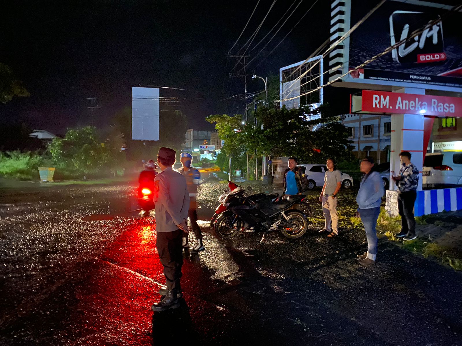 Strong Point atau Siaga (SOC) Polres Oku Mengantisipasi Situasi Kamtibmas