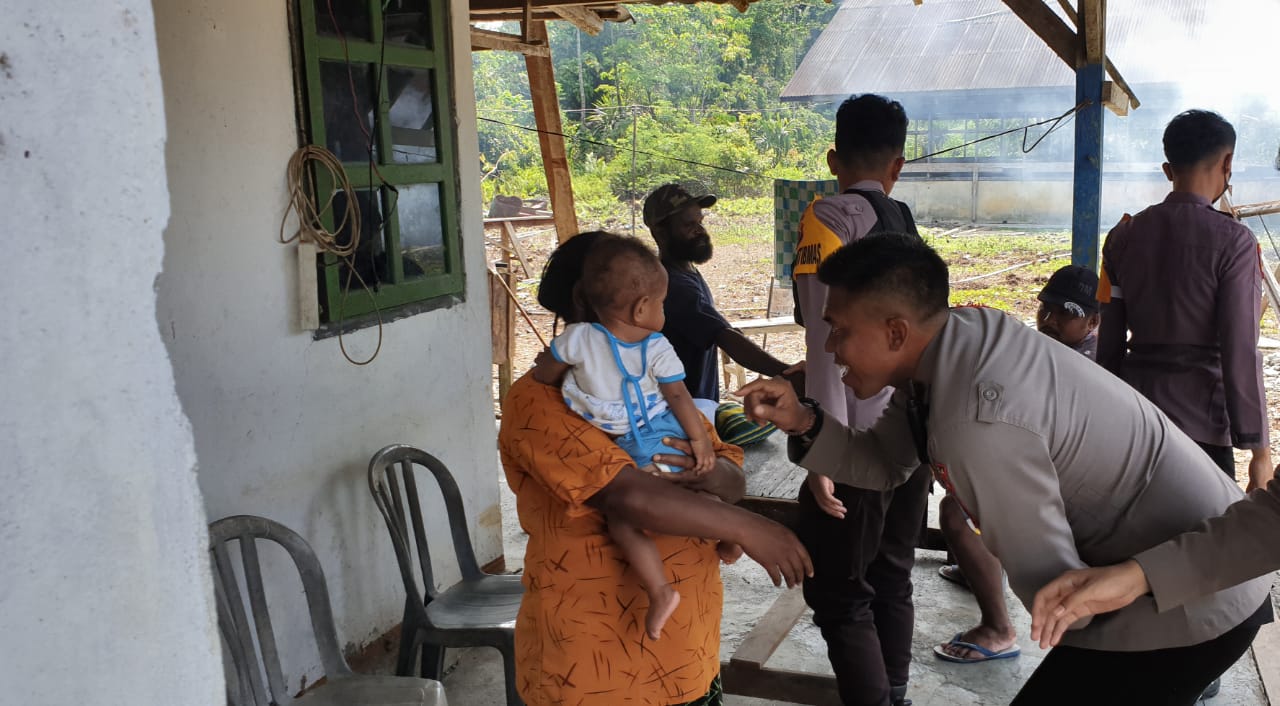 Tumbuhkan Kesadaran Kamtibmas, Satgas Binmas Gencarkan Program Peka di Yahukimo