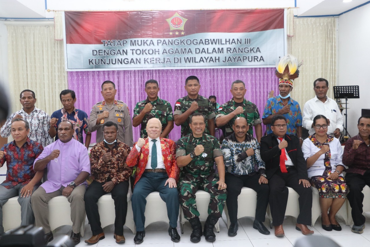Wakapolda Papua Hadiri Acara Kunker Pangkogabwilhan III di Jayapura