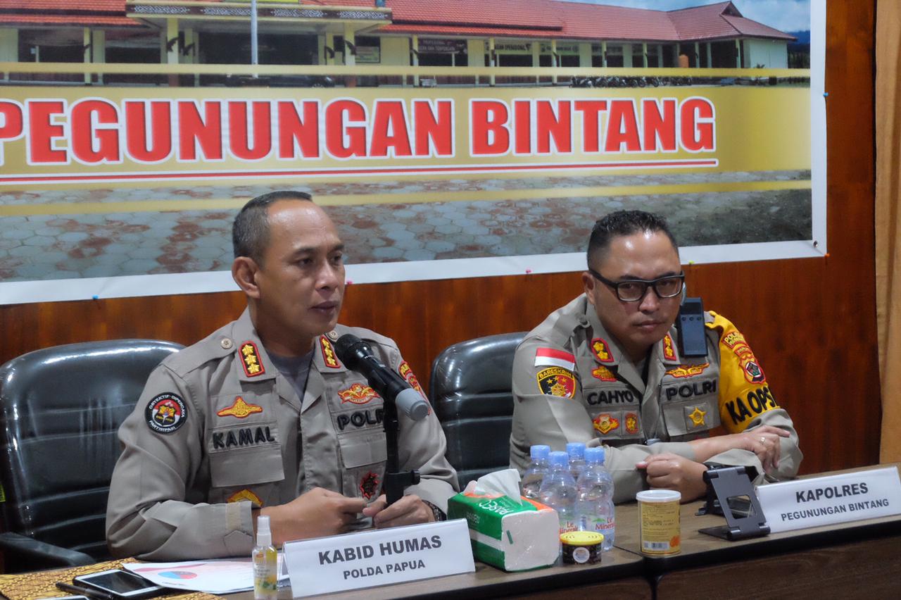 Bid Humas Polda Papua gelar asistensi kehumasan Polri di Polres Pegunungan Bintang