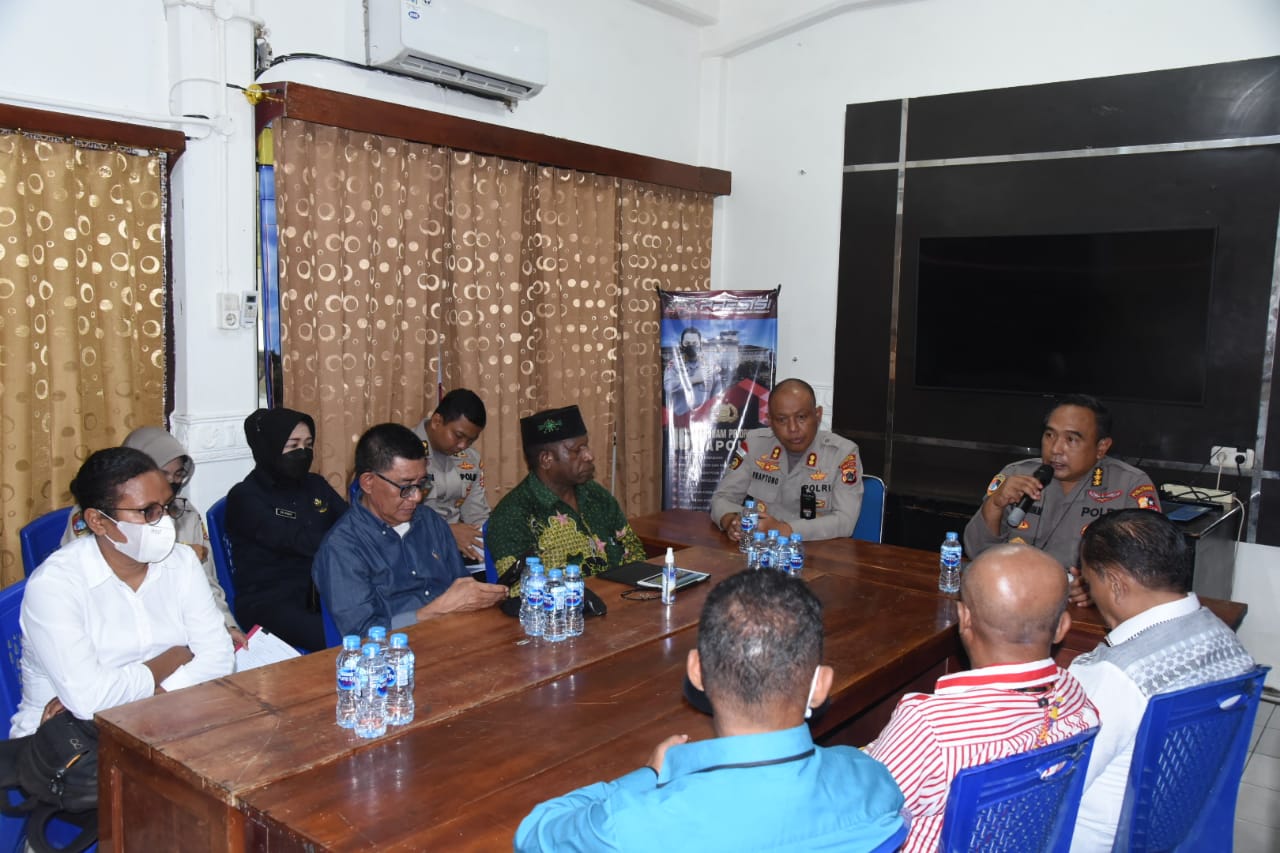 Polda Papua Menggelar Acara Penelitian Tentang Tingkat Kepercayaan Masyarakat Terhadap Kinerja Polri T.A 2022