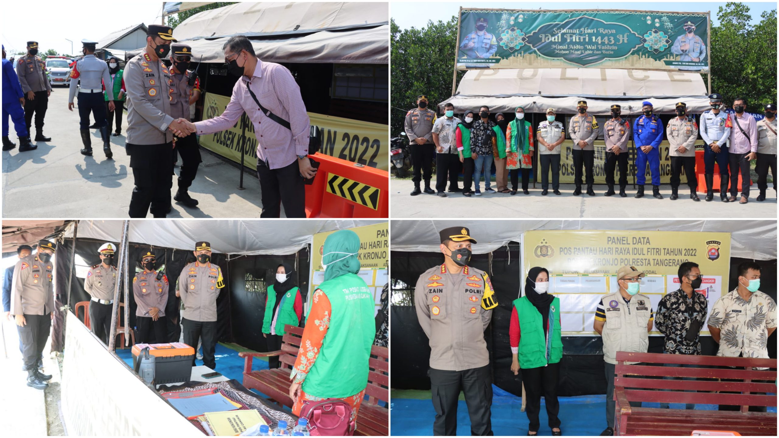 Pengamanan Idul Fitri, Kapolresta Tangerang Pantau Wisata Religi Makam Keramat Solear