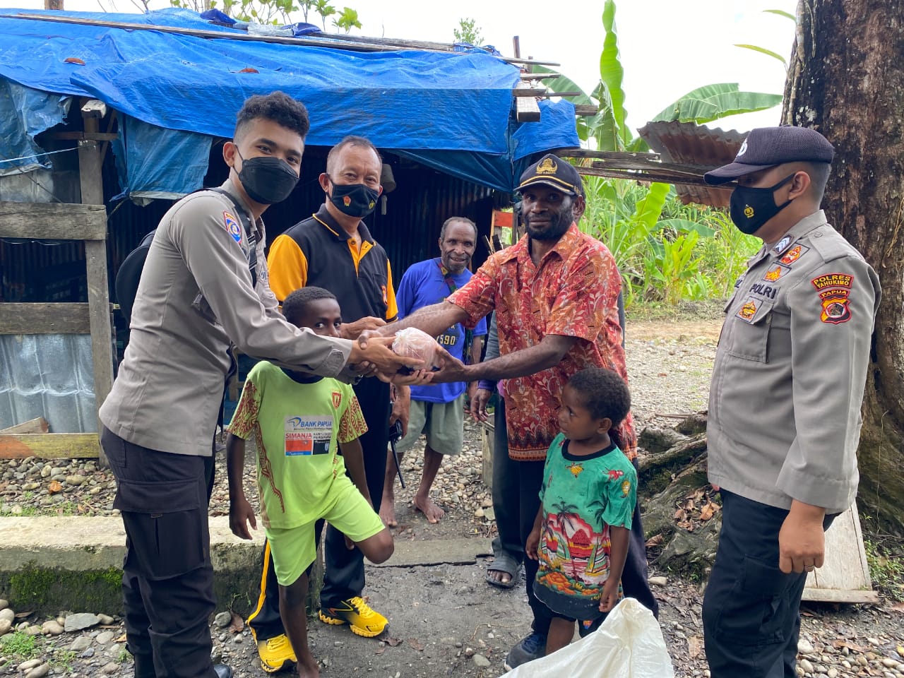 Ajak Masyarakat Kabupaten Yahukimo Untuk Menjaga Kamtibmas, Satgas Binmas Noken Kembali Laksanakan Program PEKA