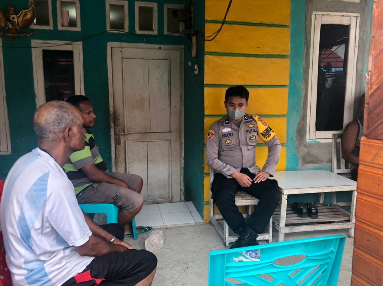 Program PEKA, Binmas Noken Yapen Ajak Masyarakat Jaga Kamtibmas