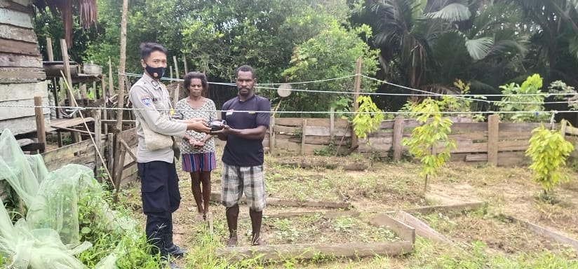 Optimalkan Program Kasuari, Bhabinkamtibmas Bomakia Berikan Pendampingan Kepada Warga Binaanya