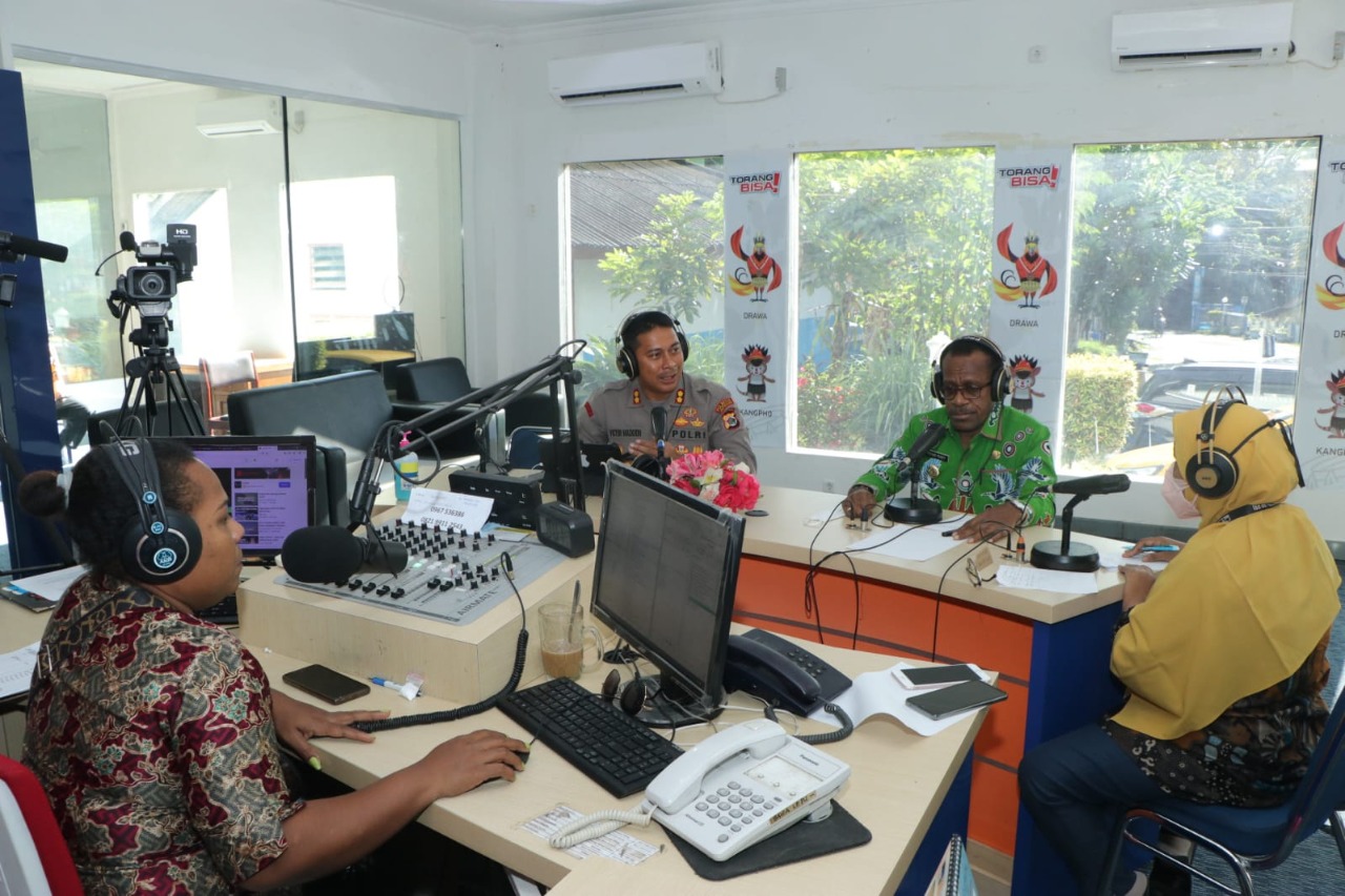 Dialog Interaktif Dengan Tema “Menjaga Kedamaian dan Wujudkan Kesejahteraan di Kota Jayapura”