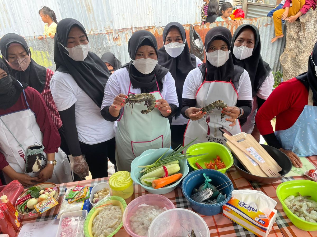 Menyambut Hut Bhayangkara ke-76 dan Hut Bhayangkari ke-70 Kapolres Merauke Ajak Masyarakat Lomba Masak