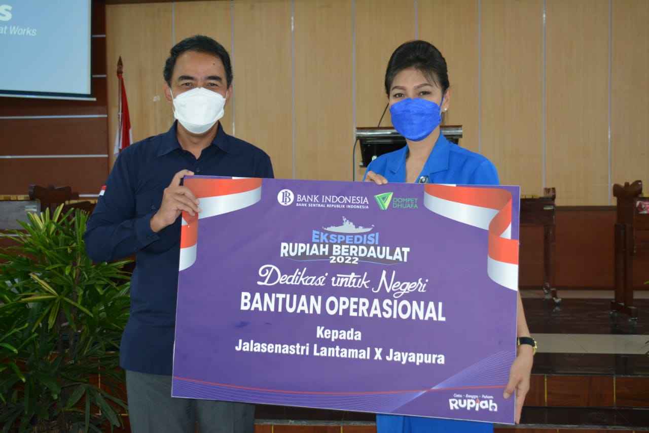 Komandan Lantamal X Mengajak Seluruh Personil Lantamal X Cinta dan Bangga Akan Rupiah